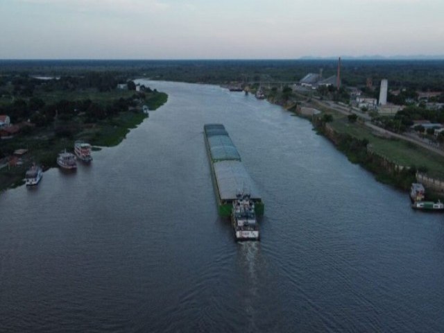 Argentina retm embarcao com soja de Mato Grosso do Sul em hidrovia