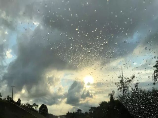 Previso de tempo instvel e chuvas em MS nesta quinta-feira; Maracaju com chuva a qualquer hora