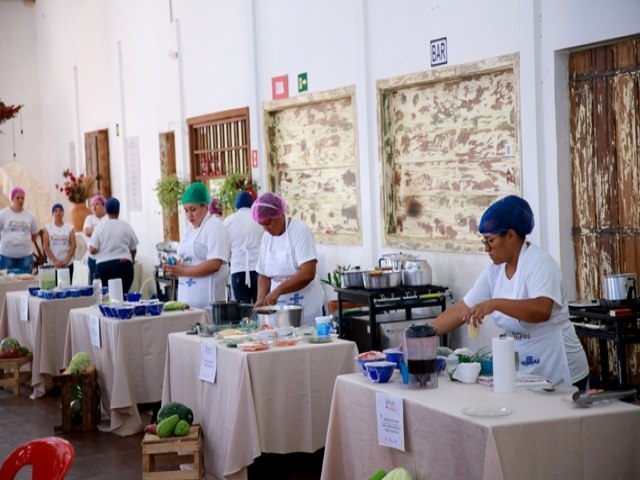 Desafio das Merendeiras  realizado em Maracaju e seleciona candidata para a Etapa Estadual