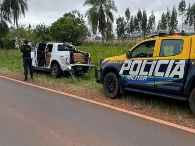 A caminho de Maracaju, homem transportando 1 tonelada de maconha  preso