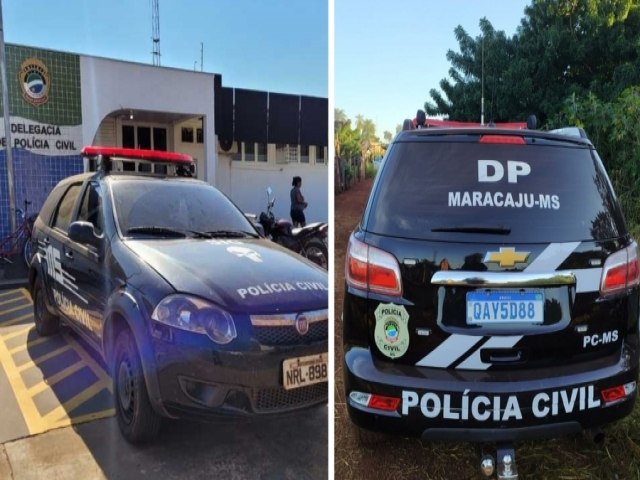 Polcia Civil de Maracaju e Sidrolndia prende acusado de trfico de drogas e furtos de armas de fogo