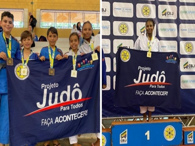 Projeto Jud para Todos e Instituto Pequeno Cidado conquistam medalhas em Campeonato Estadual