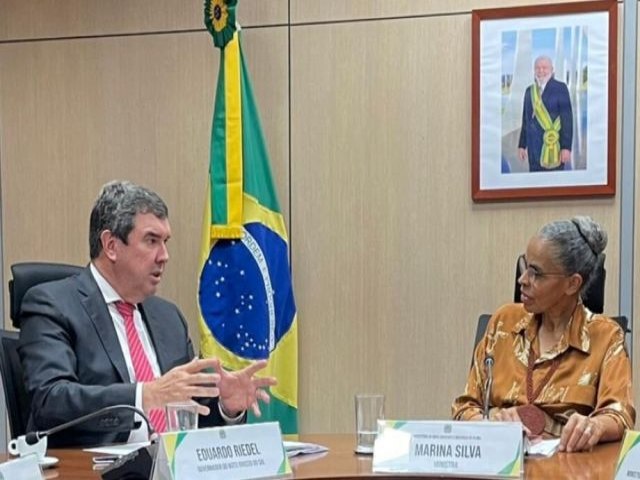 Em reunio, Marina Silva e Riedel entram em acordo para preservar Pantanal