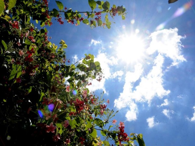 Tempestade e calor de at 42C: veja como fica o tempo no fim de semana