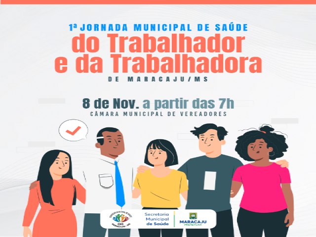 Conselho Municipal da Sade promove 1 Jornada Municipal de Sade do Trabalhador e da Trabalhadora de Maracaju