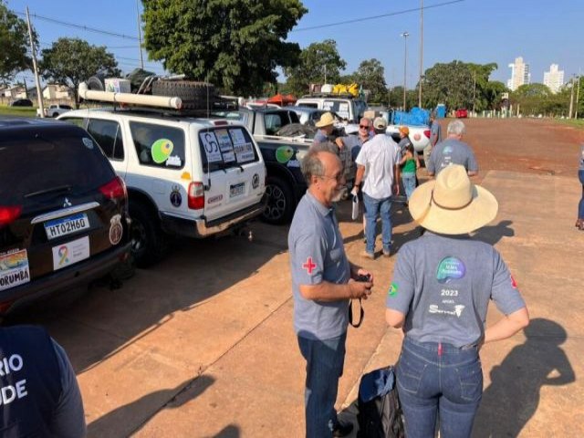 Mesmo com onda de calor, profissionais da sade vo ao Pantanal para atender populao