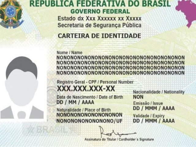 Aps estados no conseguirem aderir ao 'novo RG', Governo Federal adia prazo por mais um ms