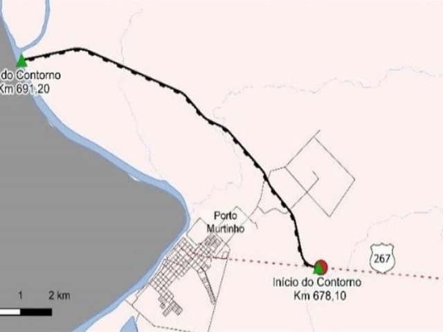 Definido consrcio que far acesso da BR-267 em MS at entrada da Rota Biocenica