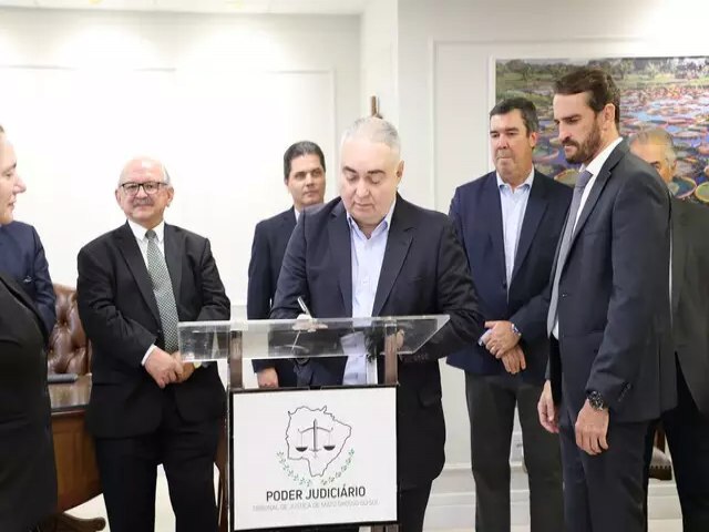 TJ rene autoridades e anuncia frum de R$ 8,4 milhes para Maracaju