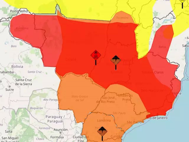 Sai risco com calor, mas alerta de tempestade segue para domingo (19)