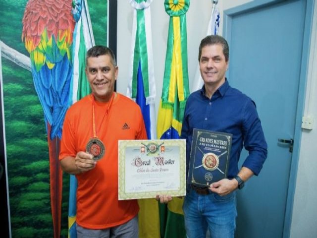 Sensei de Maracaju, Cleber Pereira  homenageado na Assembleia Legislativa do Estado de So Paulo