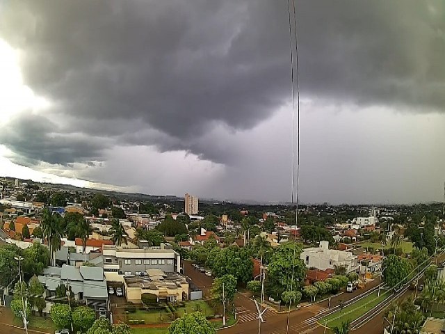 Sem trgua, incio de semana promete chuva em todo o Mato Grosso do Sul