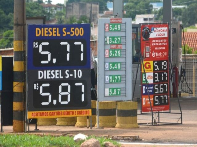 Com reduo da Petrobras, Diesel deve custar em mdia R$5,77 em Mato Grosso do Sul