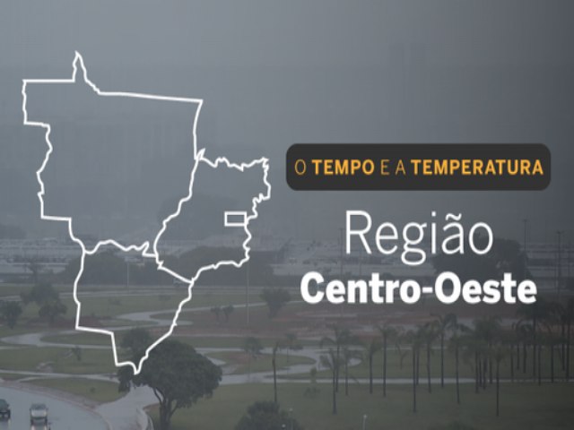 OUA: O TEMPO E A TEMPERATURA: quarta-feira (3) de tempo chuvoso na regio Centro-Oeste