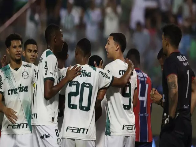 Unio ABC  goleado pelo Palmeiras e est eliminado da Copinha