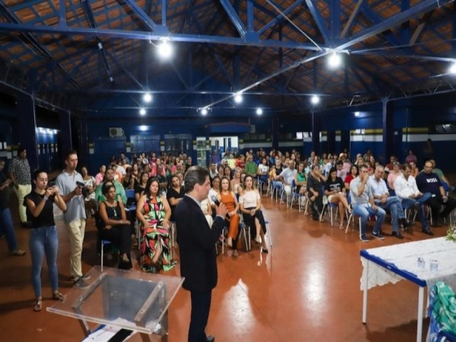 Prefeitura de Maracaju empossa diretores de Escolas Municipais e CIEIs para o binio 2024/2025