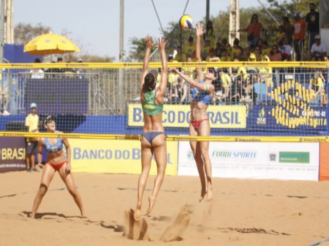 Primeira tapa do Circuito Brasileiro de Vlei de Praia ser realizada na Capital