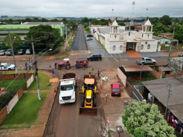 Quintino Bocaiva no Bairro Paraguai passa por obras para se tornar mo nica