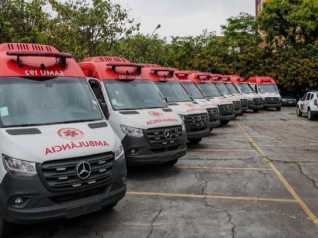 Municpios de MS sero beneficiados com a chegada de 34 ambulncias; Maracaju  contemplado