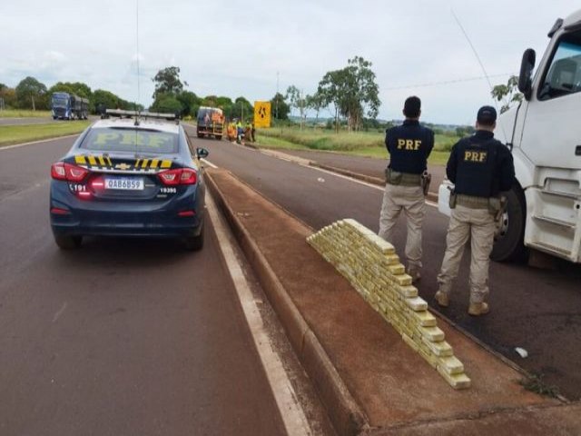 Pai e filho so presos com 114 kg de pasta base de cocana em Mato Grosso do Sul