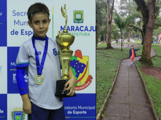 Aluno do Projeto Unio Maracaju Esporte Clube  aprovado em testes em Curitiba