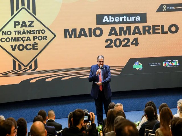 Campanha Maio Amarelo alerta para segurana no trnsito