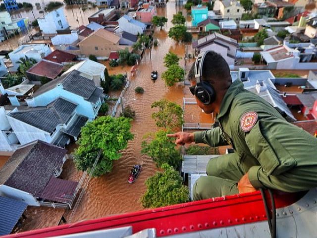 Cidades inteiras podem ser deslocadas no Rio Grande do Sul aps cheias