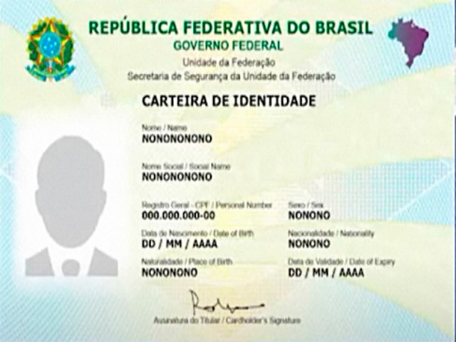 Agendamentos para tirar o 'novo RG' em MS comeam nesta quinta-feira de feriado