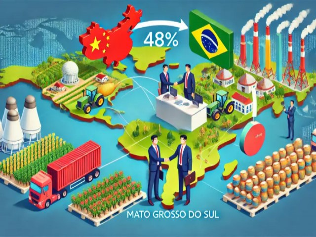 China amplia negcios com Mato Grosso do Sul e consome quase 48% da produo local