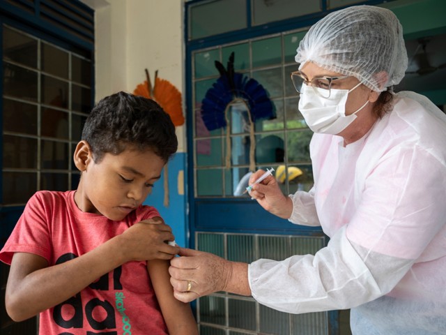 Nmero de crianas vacinadas cresce no Brasil; oua: