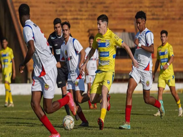 Campeonato Estadual Sub-20: Confira os confrontos das quartas de final