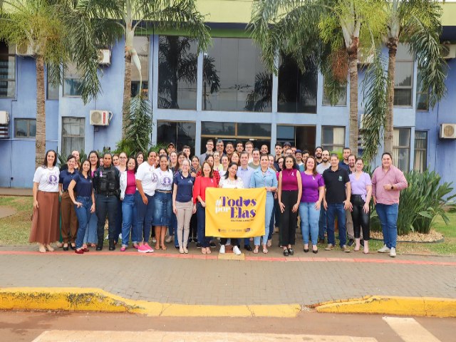 Com forte atuao em defesa das mulheres, Maracaju adere a Campanha #TodosPorElas