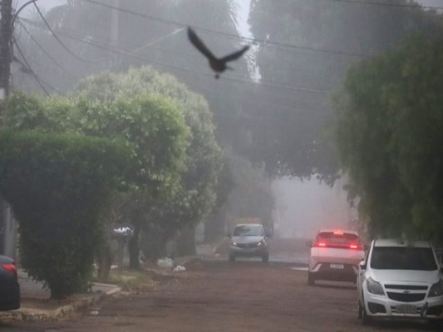 MS permanece sob alerta para frio de 5C e chuva, mas temperaturas devem subir no domingo