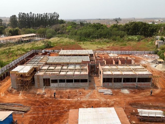 Obras do novo Frum de Maracaju avanam para melhorar atendimento da Justia