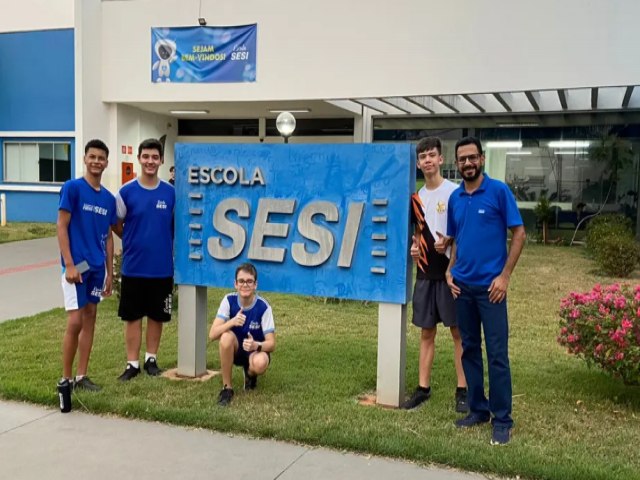 Escola Sesi de Maracaju tem competidores na etapa regional da Olimpada de Robtica