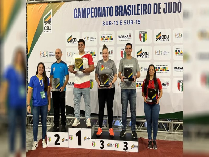 Delegao de MS conquista 12 medalhas e fecha Brasileiro de Jud na quarta posio geral