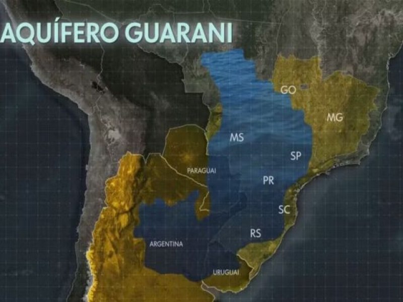 Aqufero Guarani corre o risco de secar, alerta estudo da Universidade Estadual Paulista (Unesp)