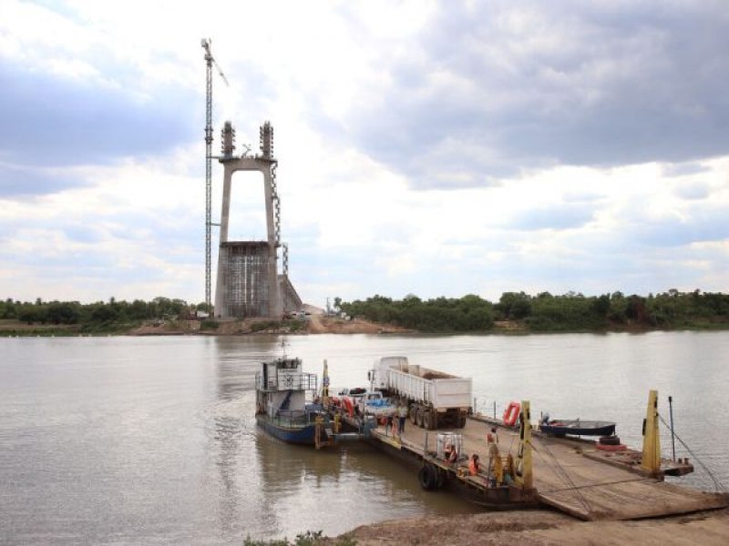 Ponte Biocenica passa de 60% da obra concluda; entrega para maro de 2026