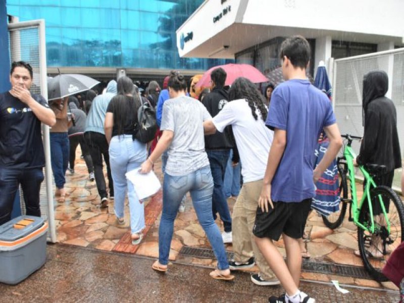 Mato Grosso do Sul supera mdia nacional de absteno no 1 dia do Enem