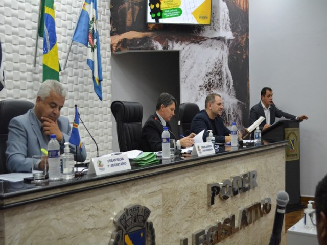 Cmara de Votorantim realiza a 35 Sesso Ordinria de 2023