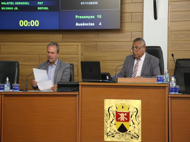 Oramento 2024 de Sorocaba  aprovado em 1 discusso com 265 emendas na Cmara