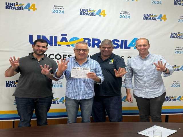 Vereador Joo Donizeti, lder do Manga, se filia ao Unio Brasil