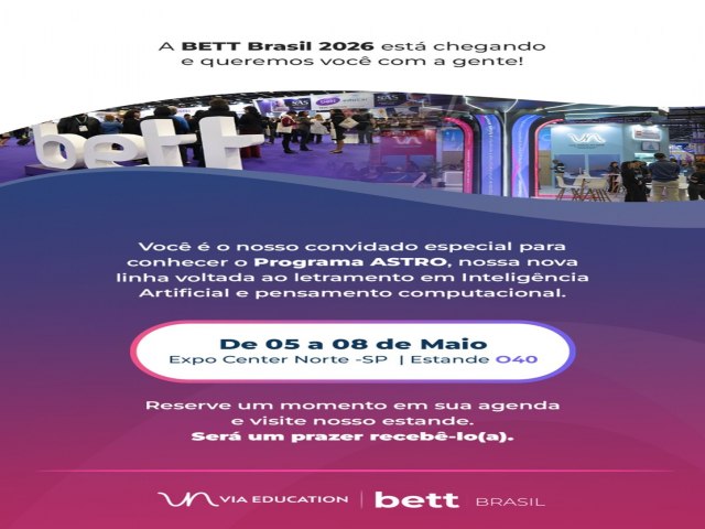 SIM Inova, residente no Parque Tecnol�gico de Sorocaba, participa da Bett Brasil 2026