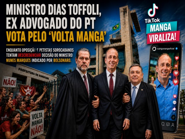 Toffoli se une a Nunes Marques e d� for�a � defesa de Manga