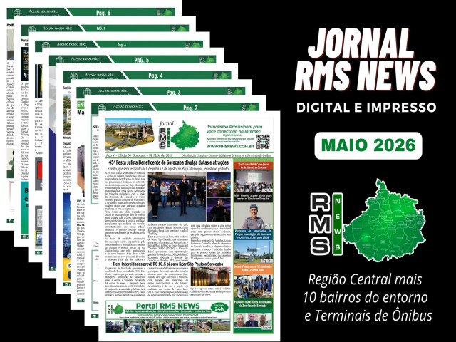 Jornal RMS NEWS - Maio de 2026