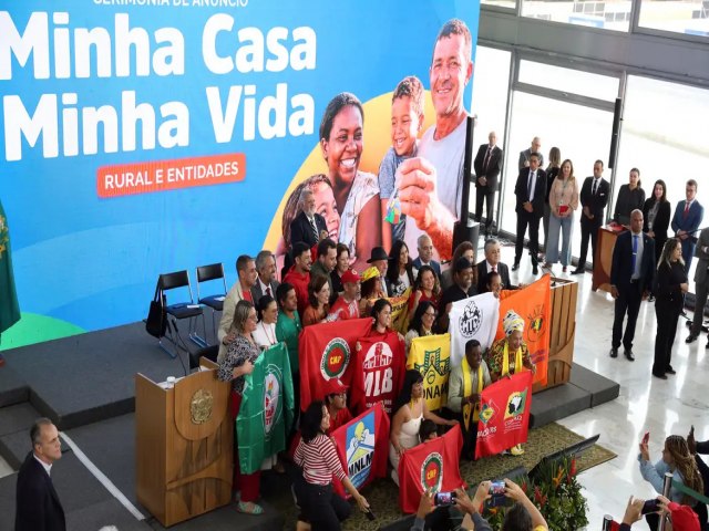 Governo anuncia constru��o de 85 mil moradias do Minha Casa,Minha Vida