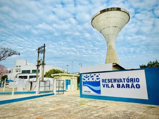 Saae/Sorocaba realiza manuten��o preventiva em Centro de Distribui��o na Zona Norte na quinta-feira (16)
