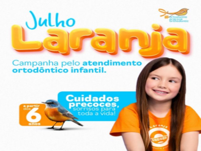 Campanha Julho Laranja: um movimento pela sa�de das crian�as