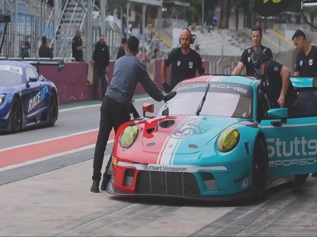 Porsche GT3 supera os prottipos e vence o GP de So Paulo Mil Milhas Chevrolet Absoluta 2024