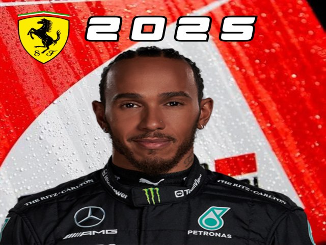 BOMBA!!! Lewis Hamilton  anunciado como piloto da Ferrari a partir de 2025